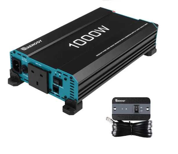 Инвертор 1000w  Rengogy 12v Pure Sine Wave Inverter