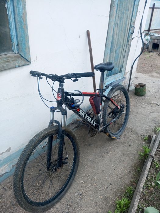 Велосипед на ходу, быстр!