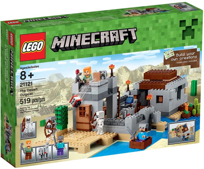 LEGO Minecraft 21121 The Desert Outpost