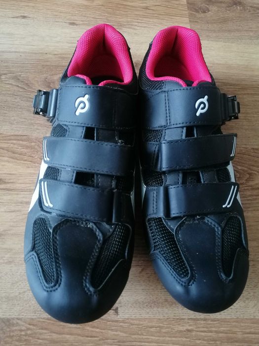 Pantofi ciclism Peloton cu placute bicicleta road mountain bike  Noi