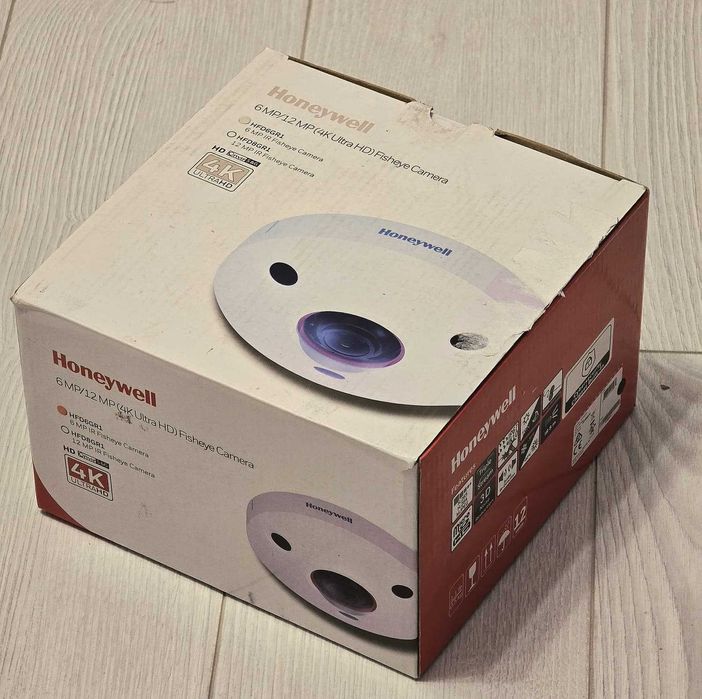 Cameră IP Honeywell 6MP Fisheye 360 grade - Nouă, model HFD6GR1