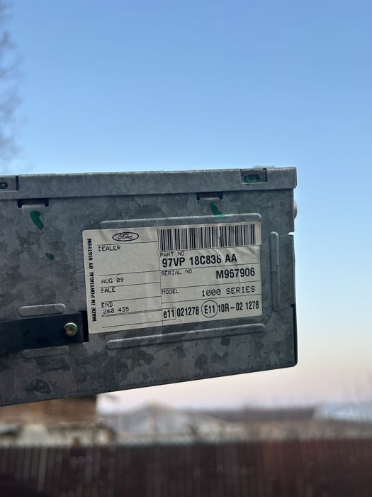 Vand casetofon de Ford Transit