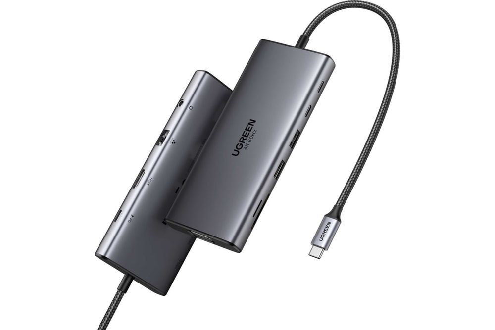UGREEN   Мультифункциональный хаб  CM639 11 в 1