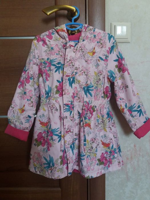 Двусторонний плащ для девочки