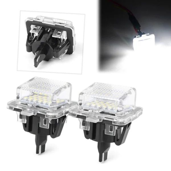 Плафони LED 3027-10 за регистрационен номер Mercedes C-class,S-class,E