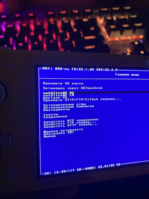 Nintendo switch lite 64 + 128