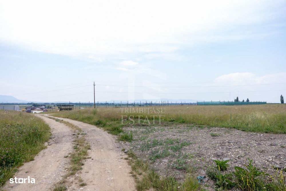 Sanpetru |Teren intravilan 733mp | 3 fronturi stradale