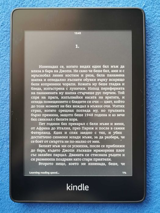 Kindle Paperwhite 10 Gen. WiFi, Bluetooth, 6in, PQ94WIF с подсветка