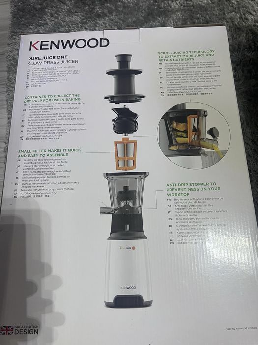 Storcator kenwood slow press nou sigilat