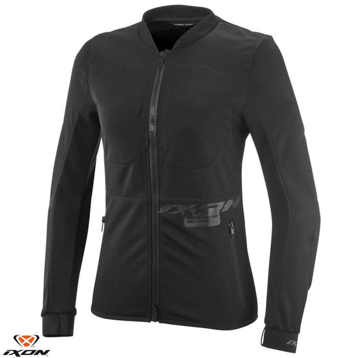 Geaca tip armura dama Racing/Roadster Ixon vara Arma LS negru moto