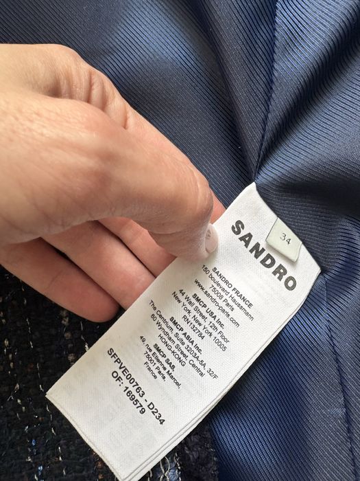 Sandro сако букле с вълна 34/36 номер
