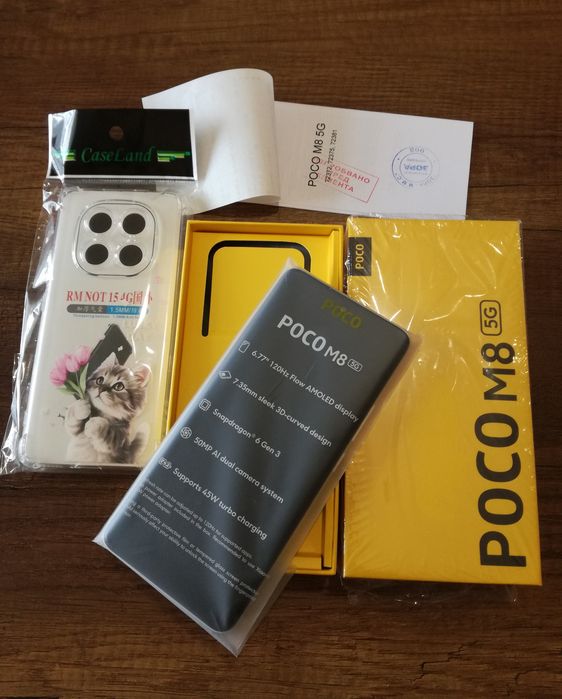 POCO M8 5G Нов гаранция Зора