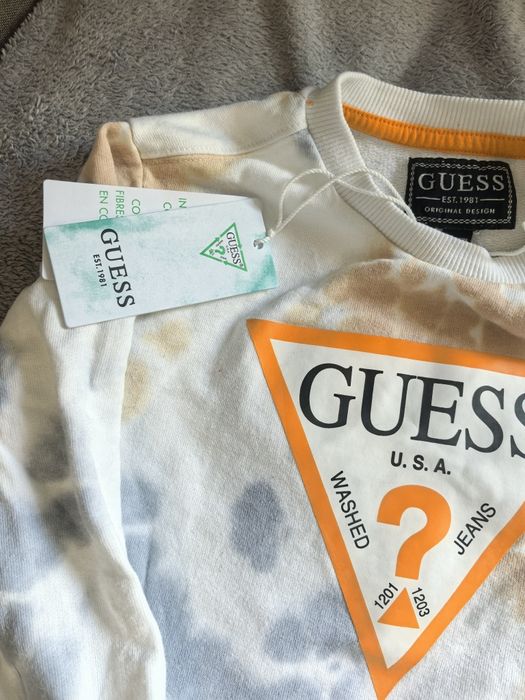 Детска блуза с дълъг ръкав Guess