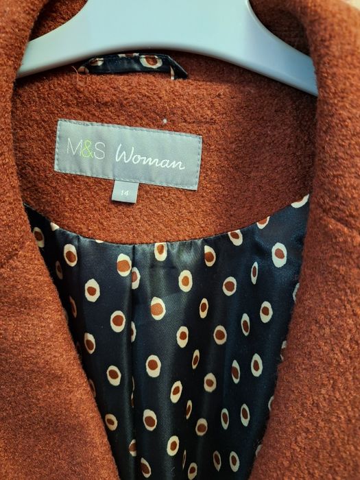 Sacou damă maro-roșcat