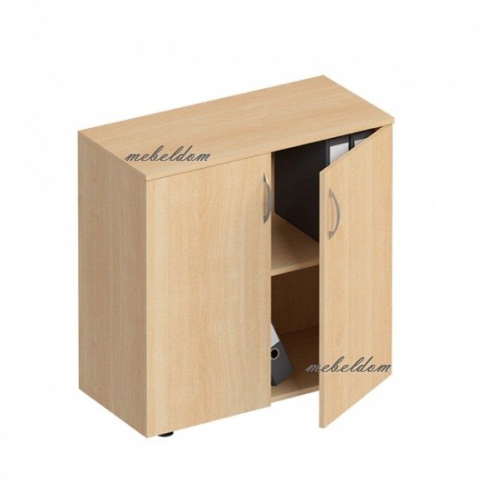 Етажерка 80/35/75см. офис модул с 2 плавни врати за класьори(код-7019)