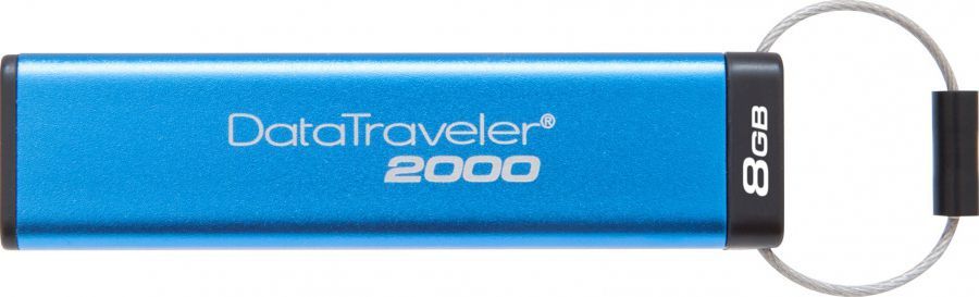 Memorie USB Kingston DataTraveler2000 8GB Keypad portofel criptomonede