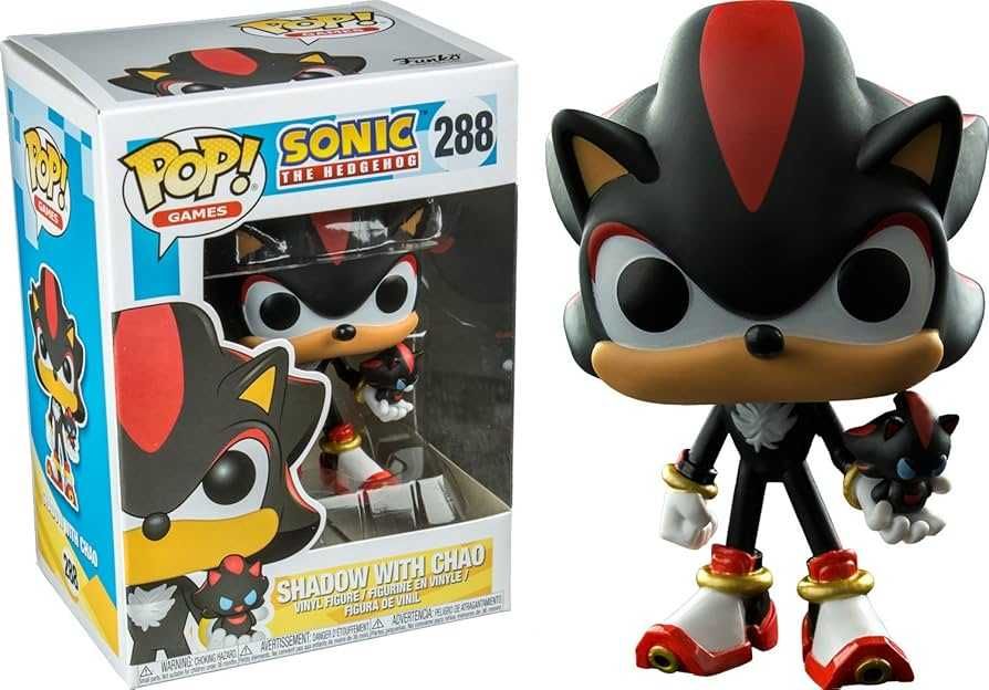 Funko Pop Фигурки Sonic Соник Shadow, Super Sonic, Sonic with Emerald