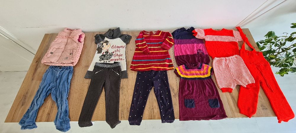 Лот 18-24 месеца момиче есен зима