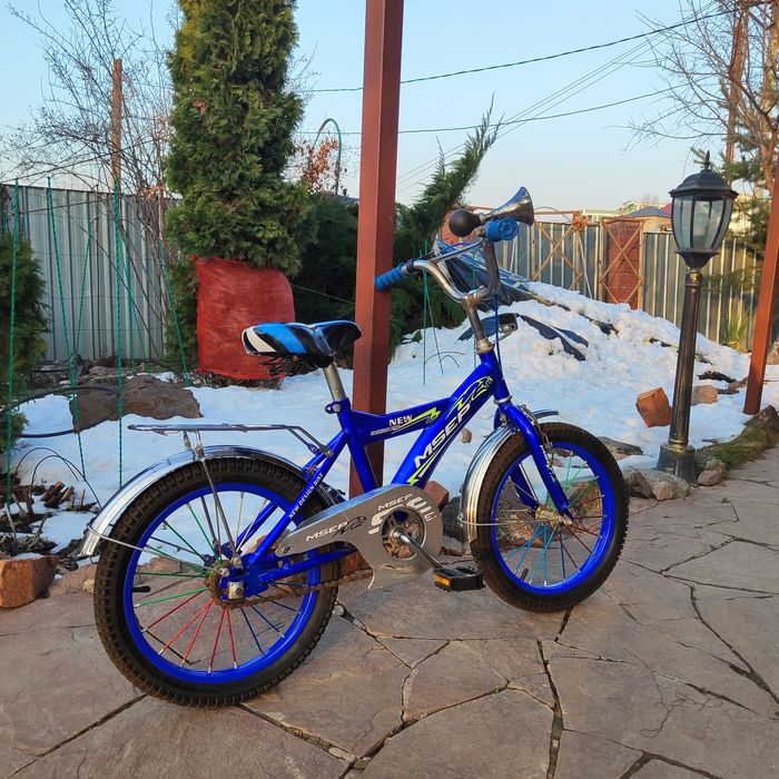 Велосипед велик Msep. Размер 16. Для мальчика.