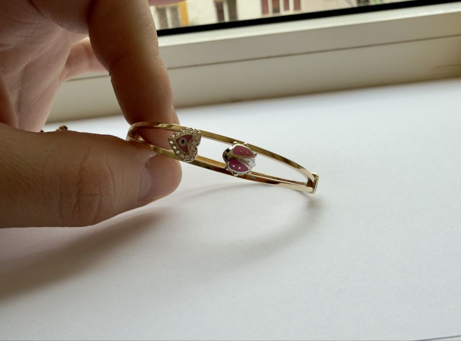 Vand aur nou 14k btratara fixa copii 5,08grame ( 500 lei pe gram)