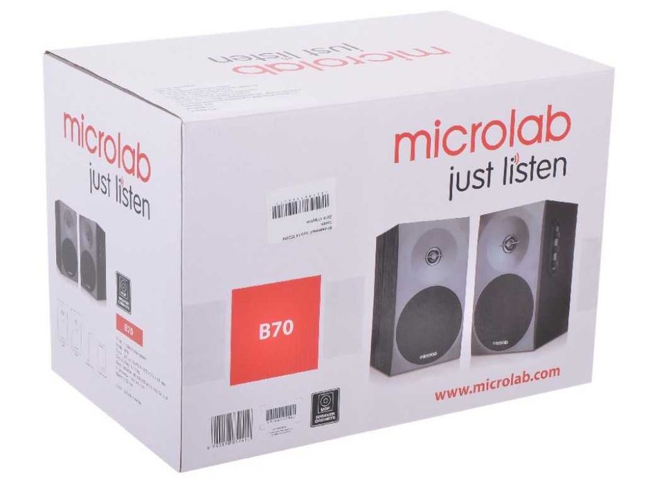 Колонки Стереосистема Microlab B70 / 2.0/ 20W, Bluetooth 4.0 ++