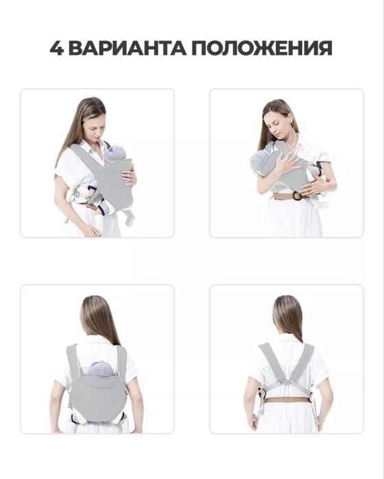 Эргорюкзак VEXA до 25 кг, серый