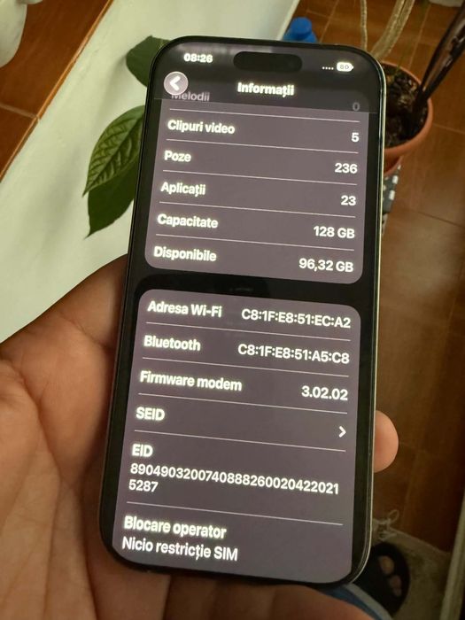 Vand/schimb iPhone 16 Pro...impecabil