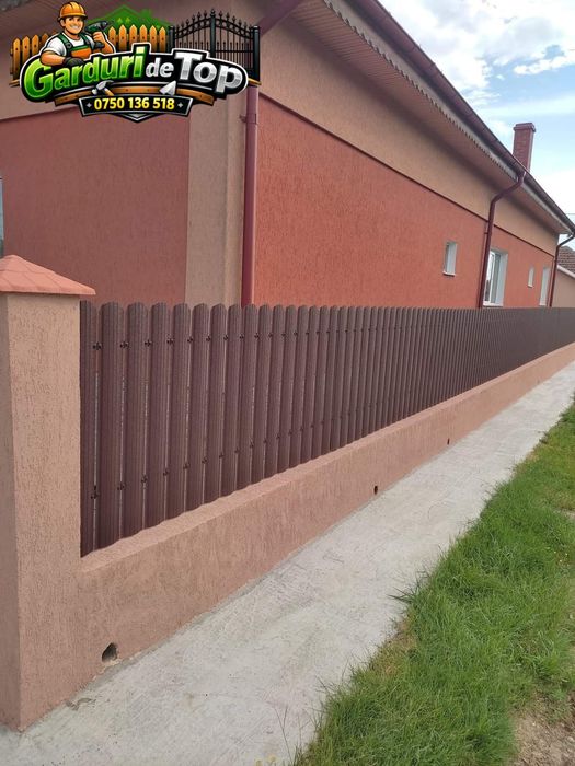Vand Construim garduri și porți exact după cerințele dumneavoastră (cu