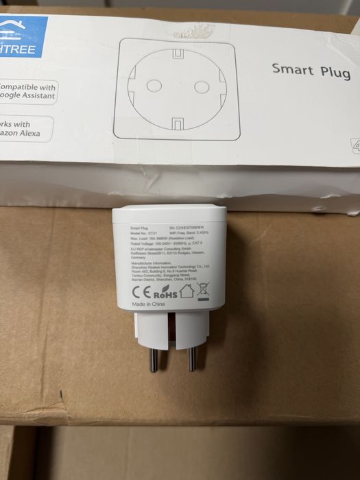 Priză inteligentă EIGHTREE WLAN 5GHz, priză WiFi Smart Home