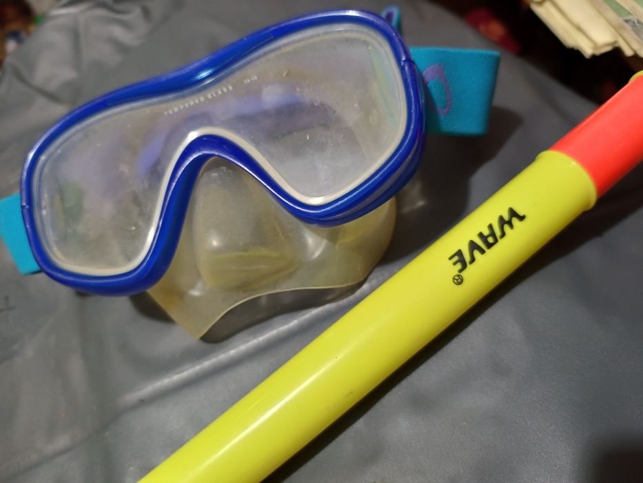 Set ochelari inot copii cu teava