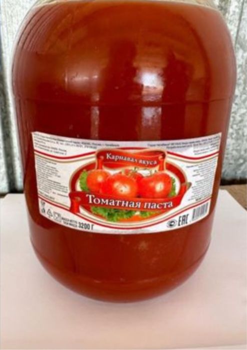 Томатная паста 3 кг
