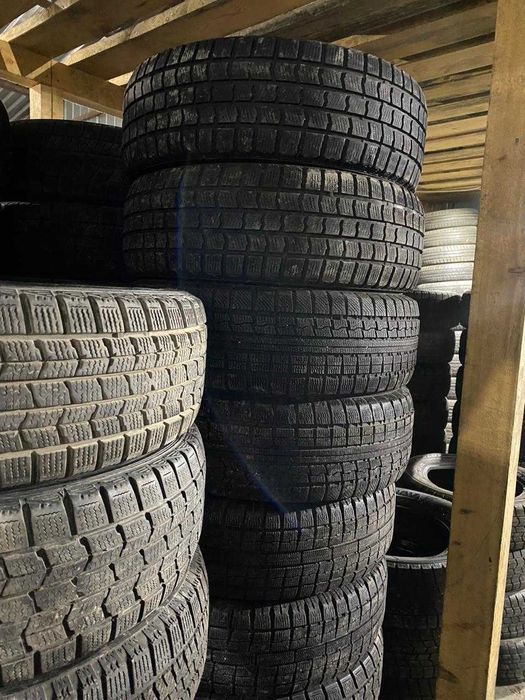 Бу зимние шины 215/60/16