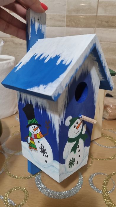 Casute din lemn pt pasarele