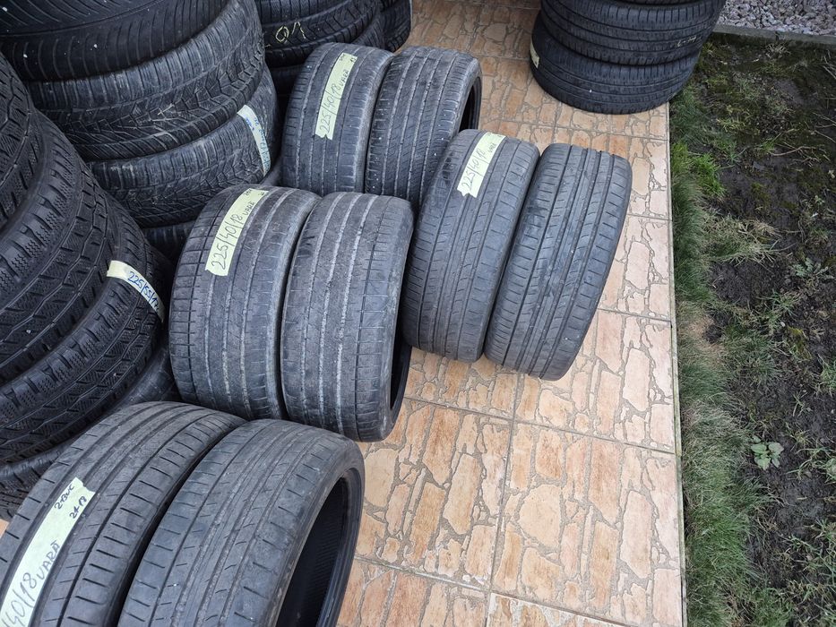 Vând cauciucuri 225/40/18 de vară seturi de câte 2buc imp Germania