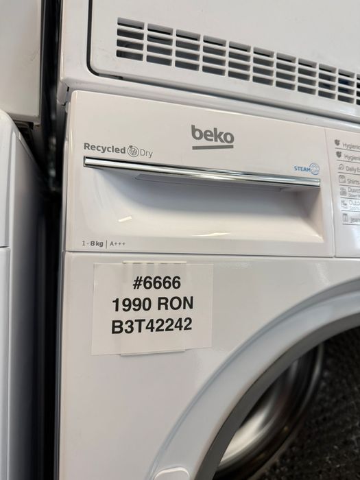 !!PROMOTIE!! Uscător de rufe cu pompă de căldură Beko B3T42242