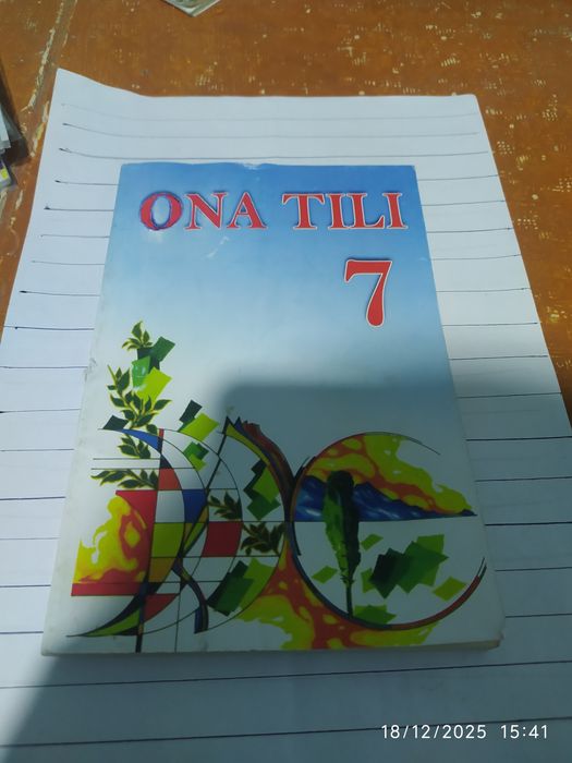 Onatili kitob 7 sinflar uchun