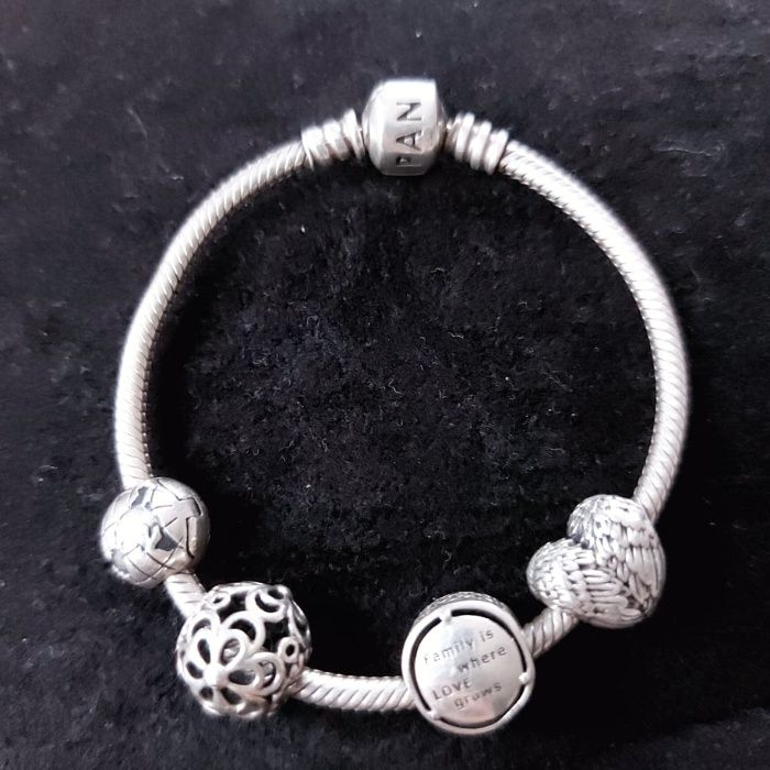 Сребърна гривна Пандора