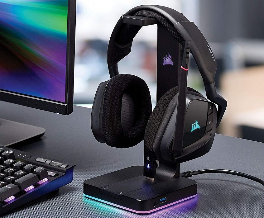 Подставка для наушников Corsair, ST100 RGB