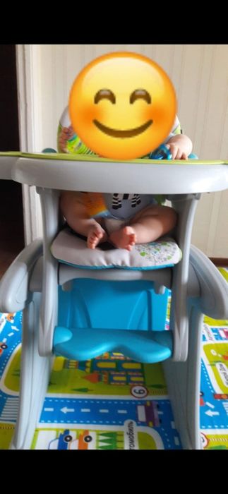 Стульчик для кормления трансформер 2в1