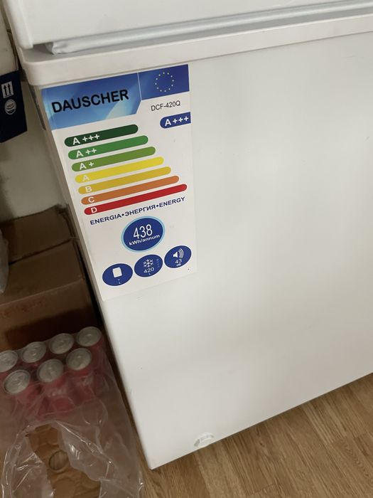 Морозильник dauscher 420л