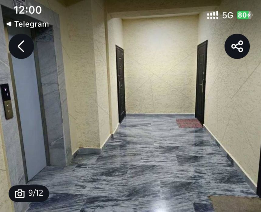 Махалля Олмос. ·ЖК Olmos , 3-х комнатная квартира с ремонтом.