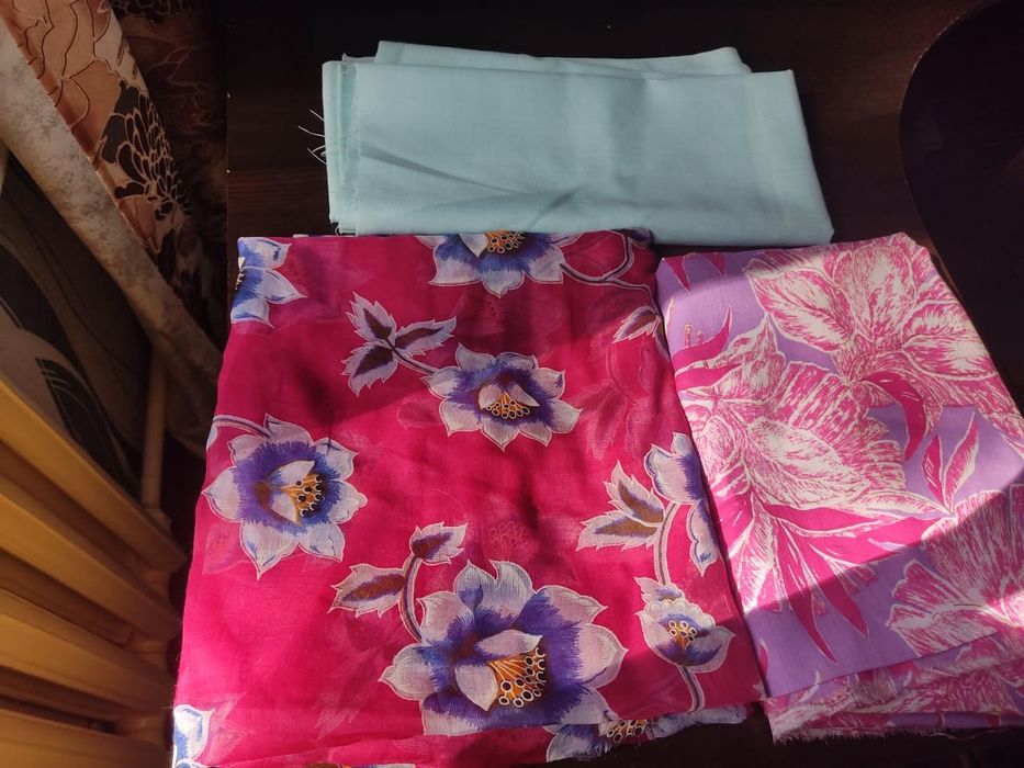 Отрезы ткани. Х/б