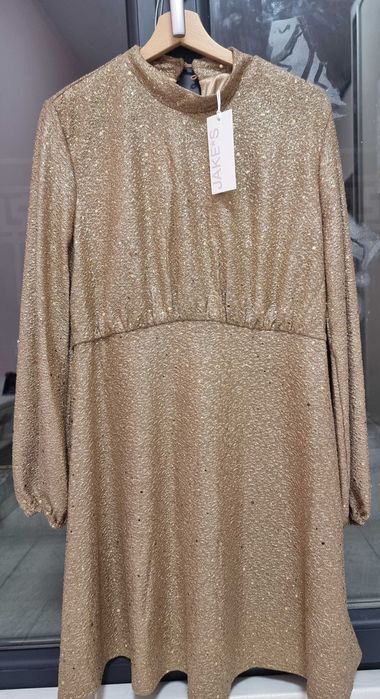 Рокля с пайети Jake's от Peek&Cloppenburg нова размер 40 М