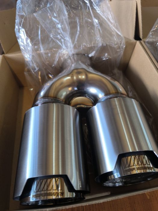 M Perfomance накрайници ауспух / M Хром E60 F10 E39 E46 E90 F32 F06