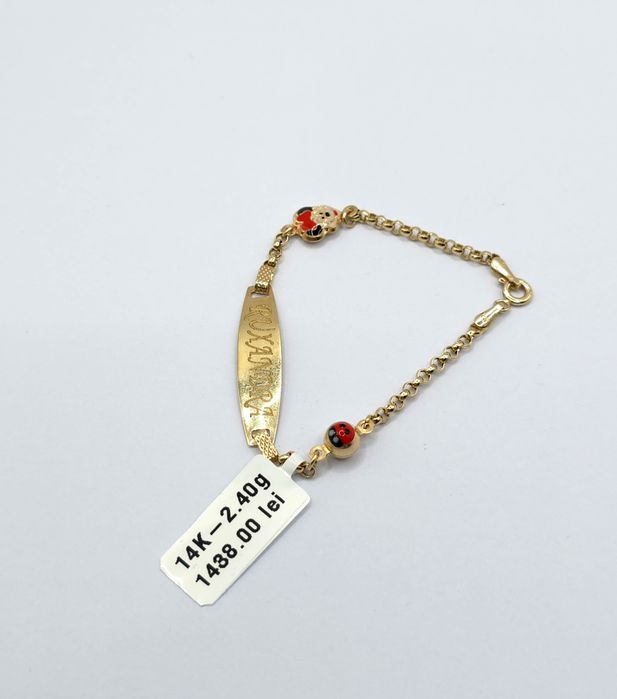 Bijuteria Royal bratara din aur 14k 2.40 gr