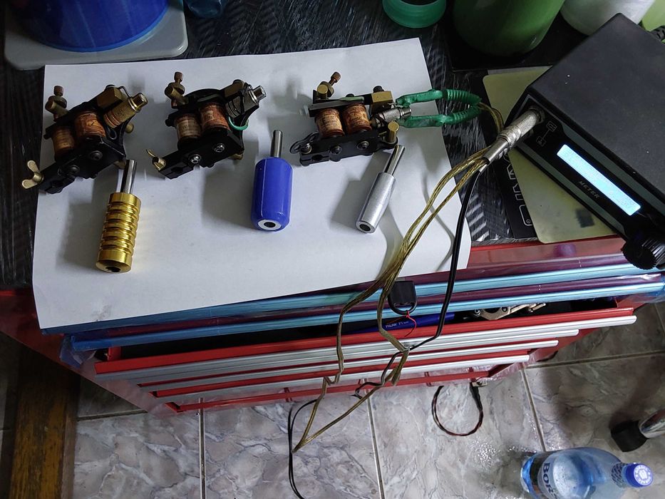 Set profesional de tatuat Sir William