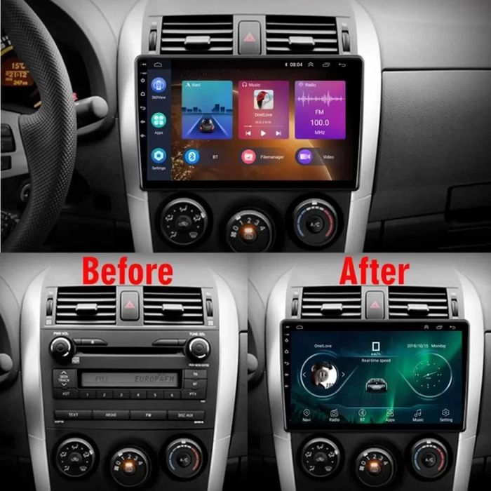 Мултимедия Двоен дин за Toyota Auris Плеър 2 DIN навигация Android