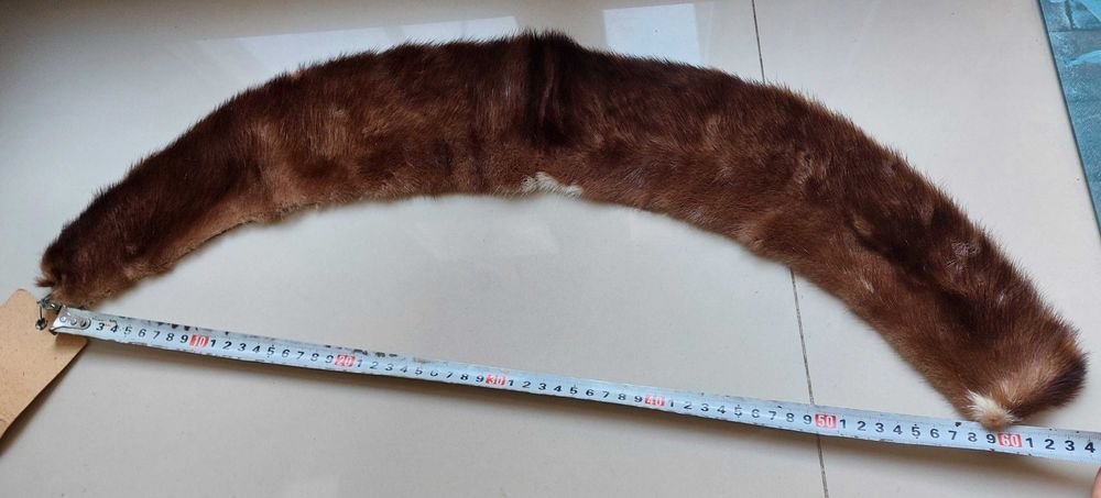 Норковый воротник. Норка СССР. Новый