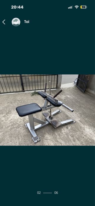 De vanzare:  Gantere plus rastel , aparat biceps femural