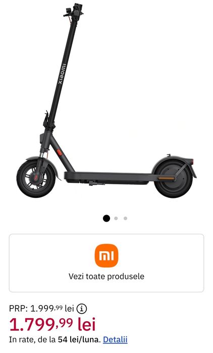 Trotinetă electrică  XIAOMI Electric  Scooter Elite